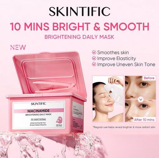 Skintific Niacinamide Brightening Daily Mask Skintific Niacinamide Brightening Daily Mask