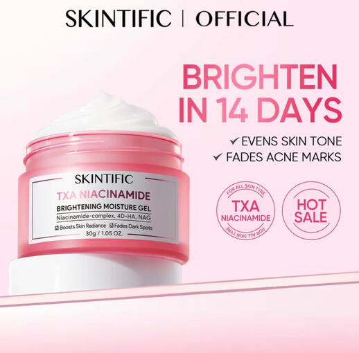 SKINTIFIC TXA NIACINAMIDE BRIGHTENING MOISTURE GEL
