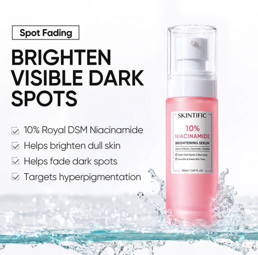 SKINTIFIC 10% NIACINAMIDE BRIGHTENING SERUM - 50ml