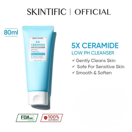 SKINTIFIC 5X CERAMIDE LOW PH CLEANSER SKINTIFIC 5X CERAMIDE LOW PH CLEANSER